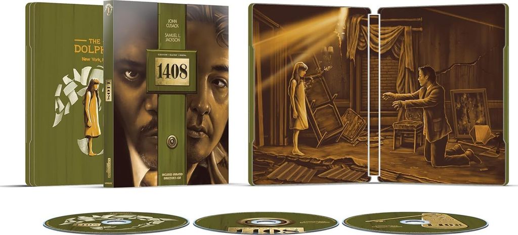 1408 Debuts on 4K Blu-ray with a SteelBook from Lionsgate on
