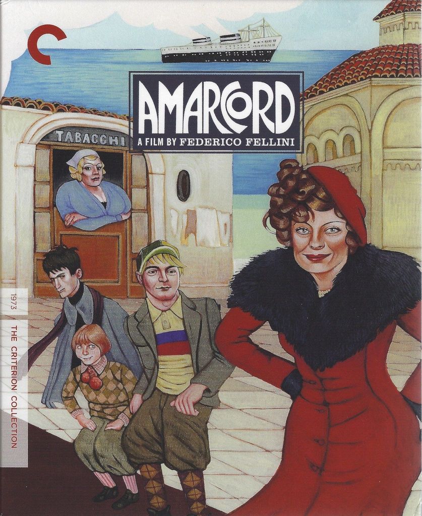 Amarcord Blu-ray Slip Cover