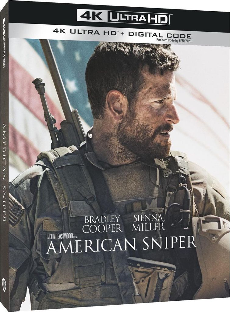 American Sniper 4K UHD Blu-ray Slip Cover