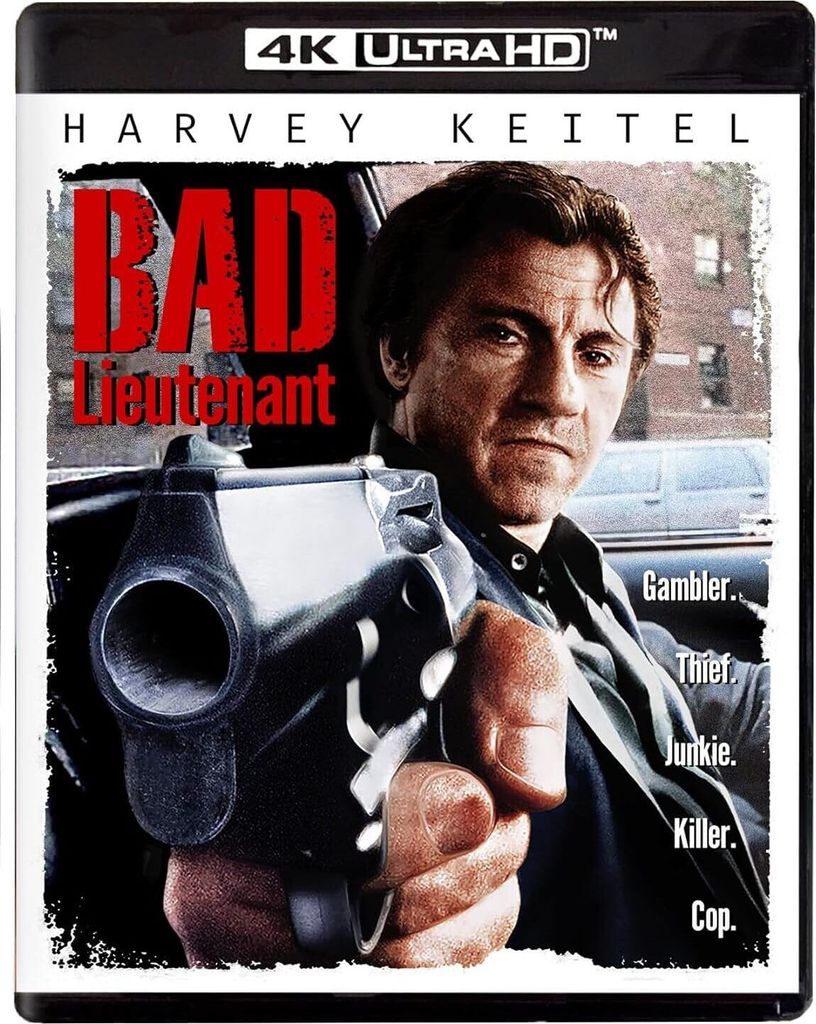 Bad Lieutenant 4K UHD Blu-ray Front Cover