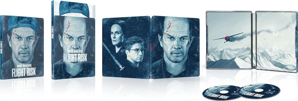 Flight Risk 4K UHD Blu-ray Overview Cover