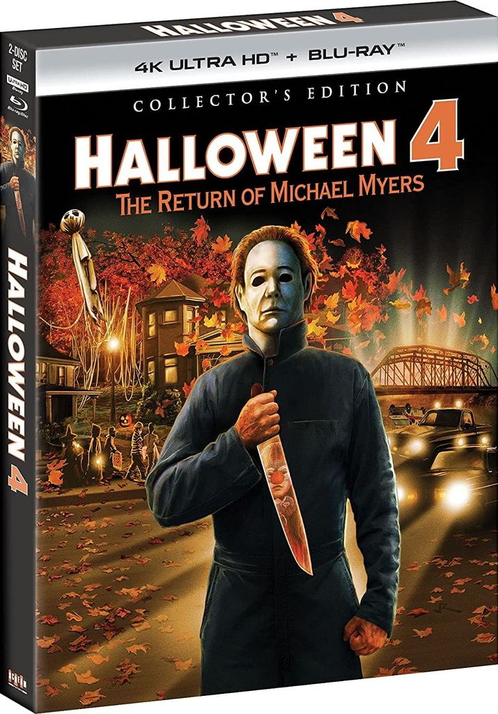 Halloween 4: The Return of Michael Myers 4K UHD Blu-ray Overview Cover