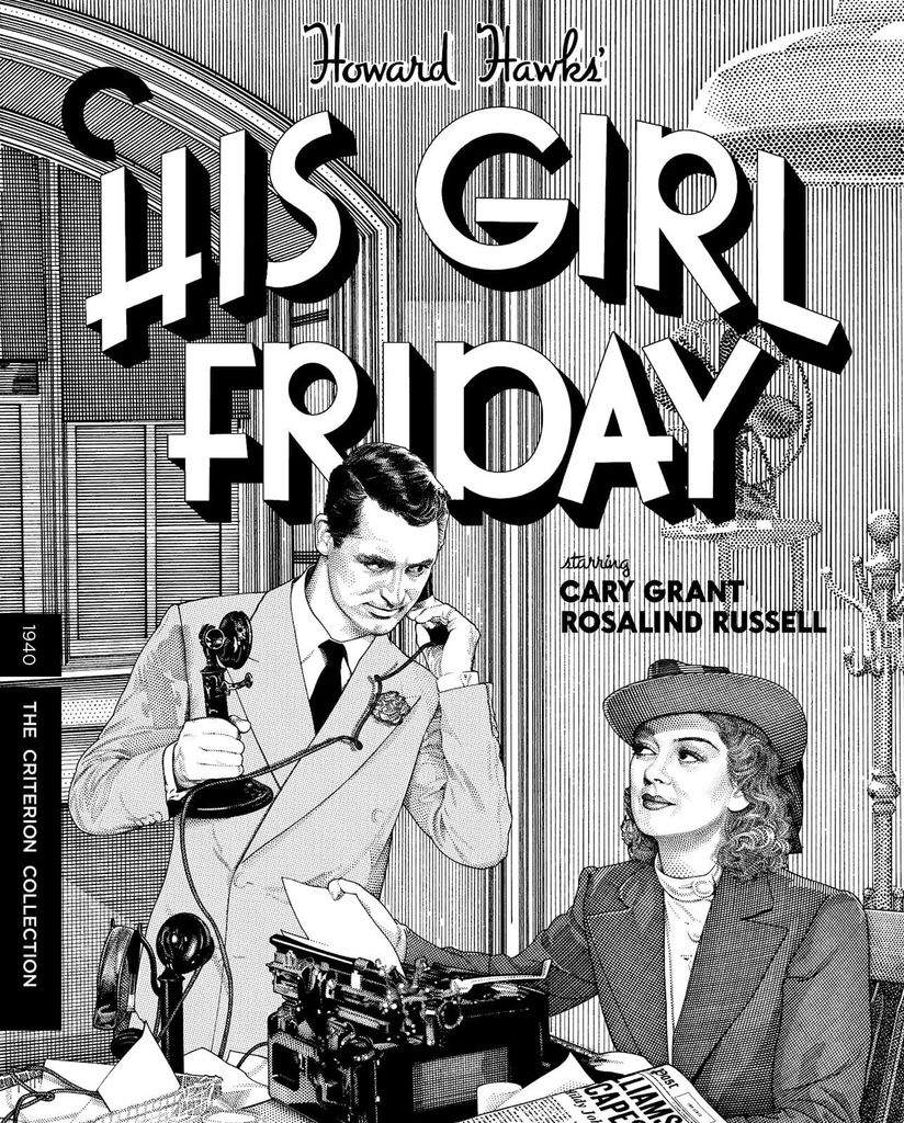 His Girl Friday 4K Blu-ray Arrives December 2 from Criterion 0 Splash