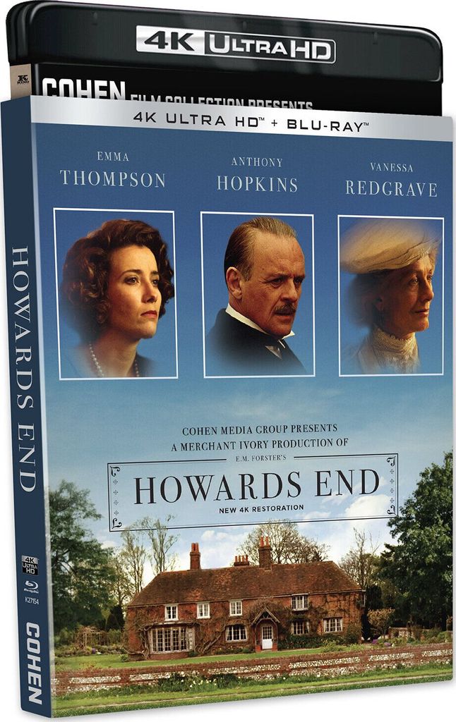 Howards End 4K Blu-ray Arrives Nov 18 from Cohen Film Collection 0
