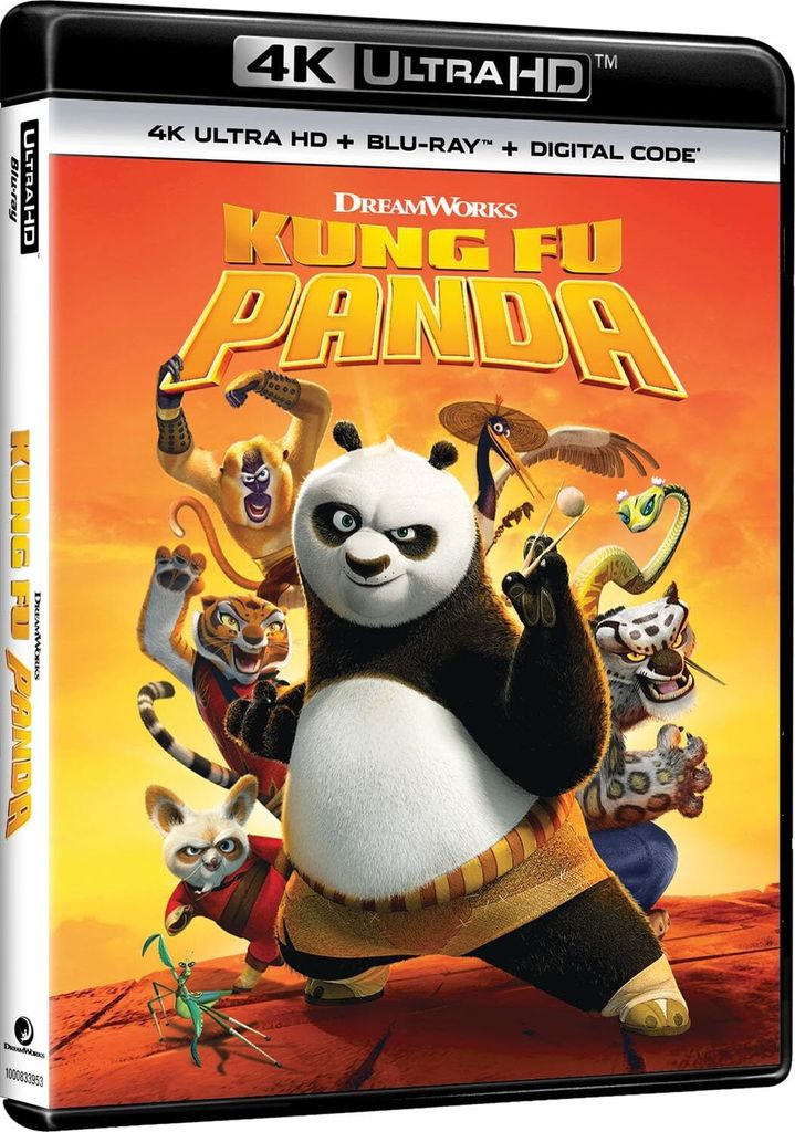 Kung Fu Panda 4K UHD Blu-ray Overview Cover