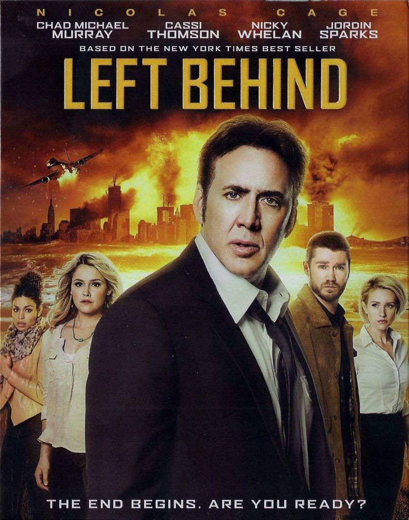 Left Behind Blu-ray Slip Cover