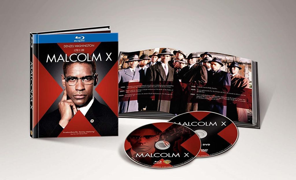 Malcolm X Blu-ray Overview Cover