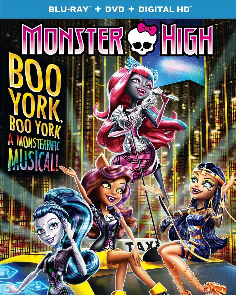 Monster High: Boo York, Boo York Blu-ray Slip Cover