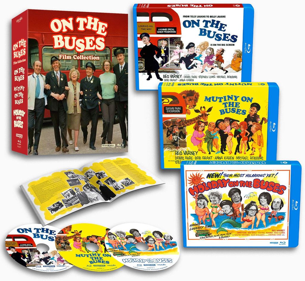  On the Buses Film Collection Blu-ray Overview Cover
