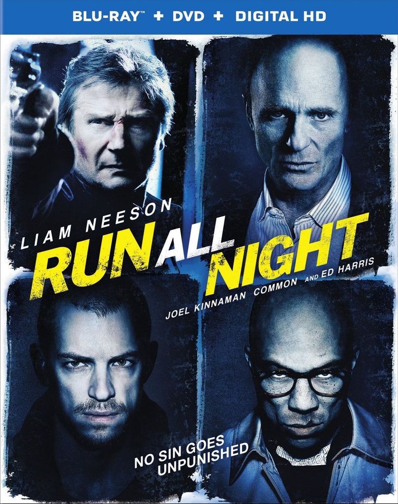 Run All Night Blu-ray Slip Cover
