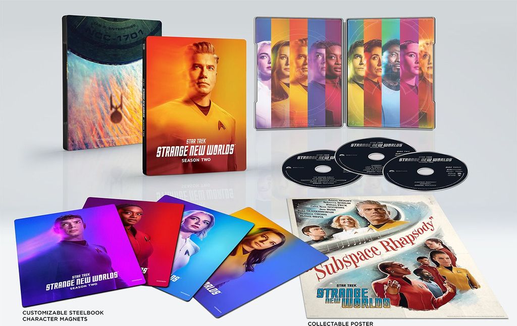 Star Trek: Strange New Worlds - Season Two 4K UHD Blu-ray Overview Cover
