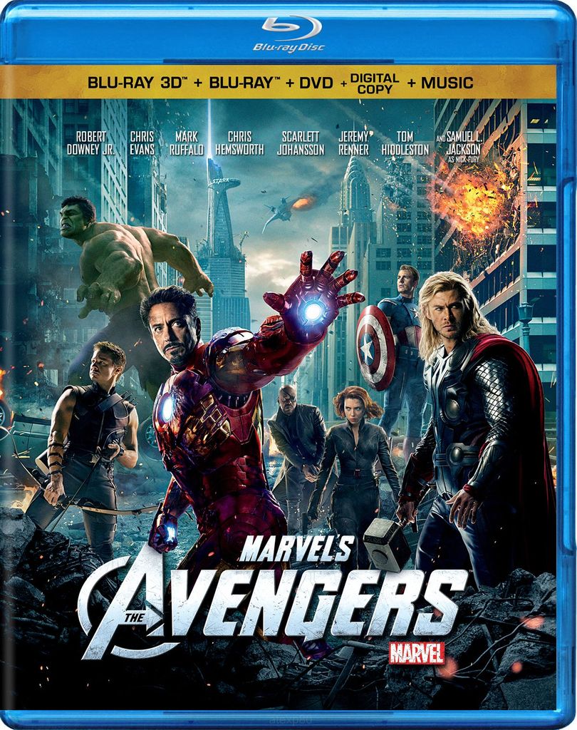 The Avengers Blu-ray Overview Cover