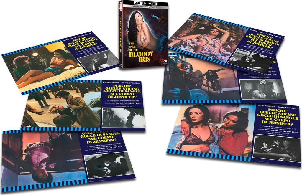 The Case of the Bloody Iris 4K UHD Blu-ray Overview Cover