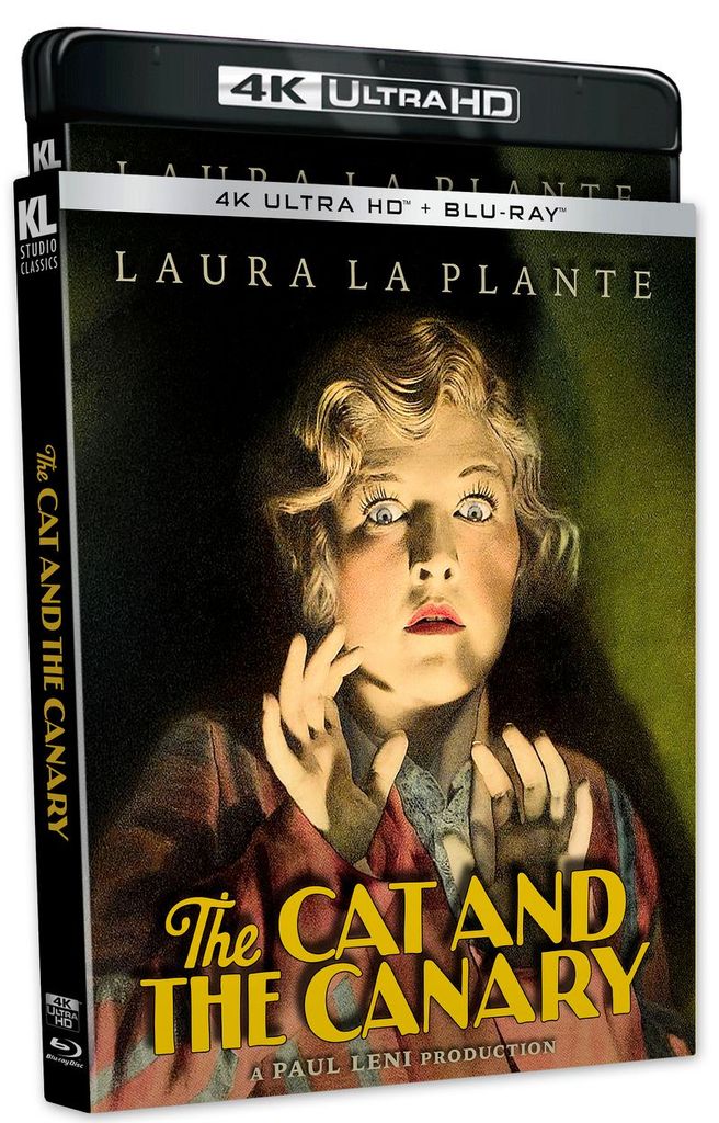 The Cat and the Canary 4K Blu-ray Arrives Oct 28 from Kino Lorber 0 Splash