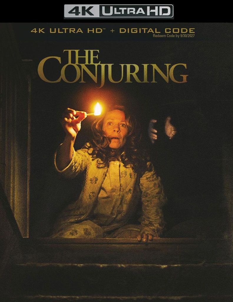 The Conjuring 4K UHD Blu-ray Front