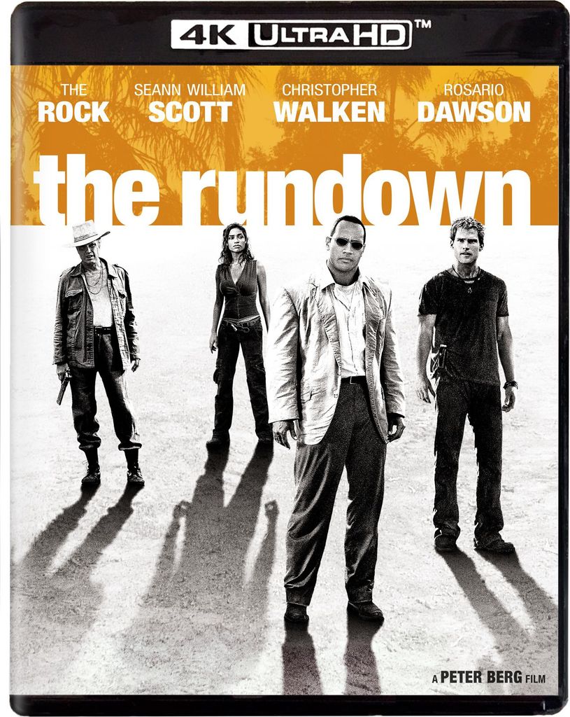 The Rundown 4K UHD Blu-ray Front
