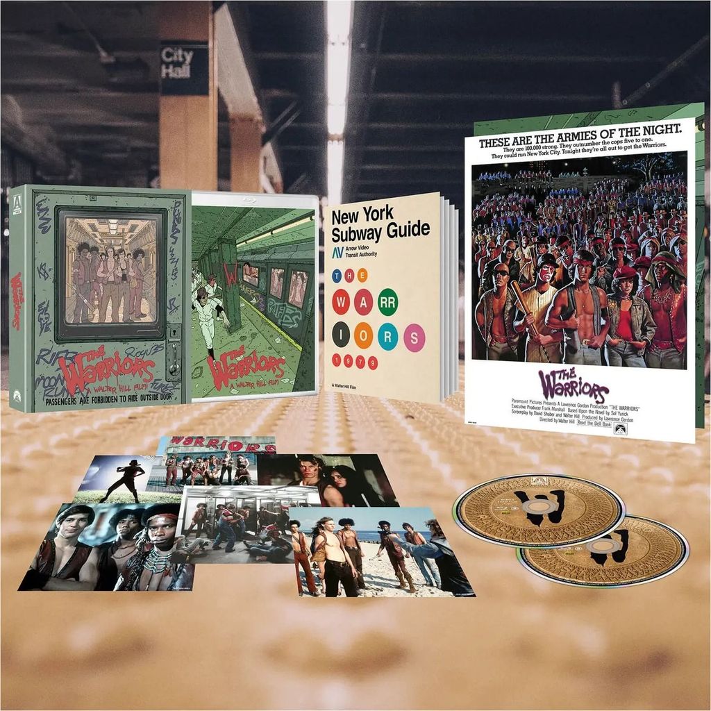 The Warriors Blu-ray Overview Cover
