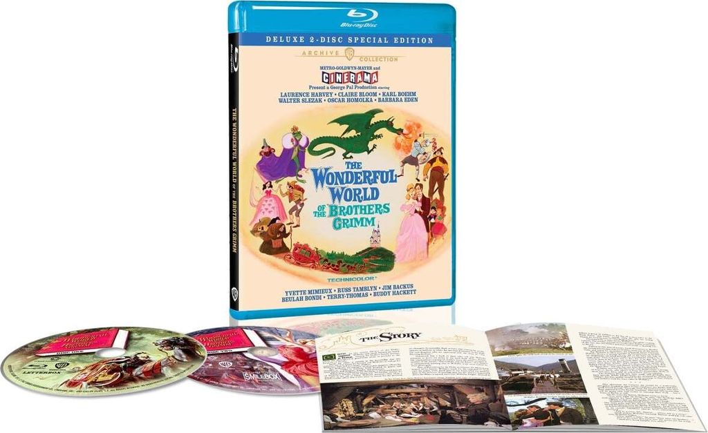 The Wonderful World of the Brothers Grimm Blu-ray Overview Cover