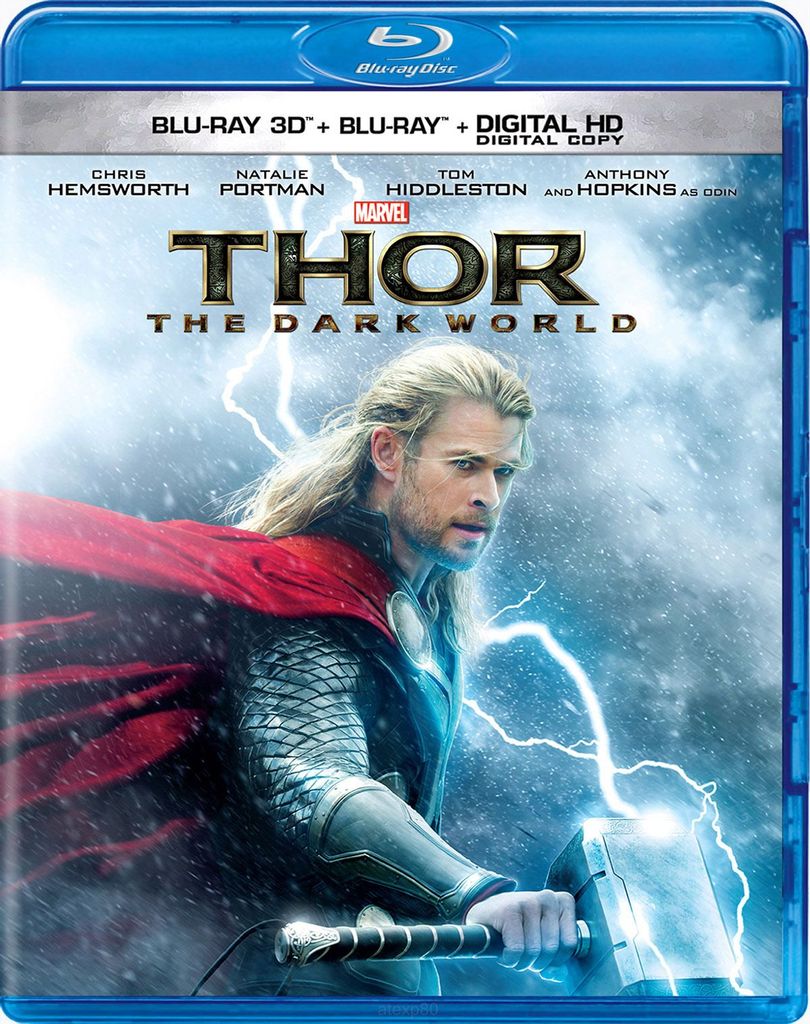 Thor: The Dark World Blu-ray Overview Cover