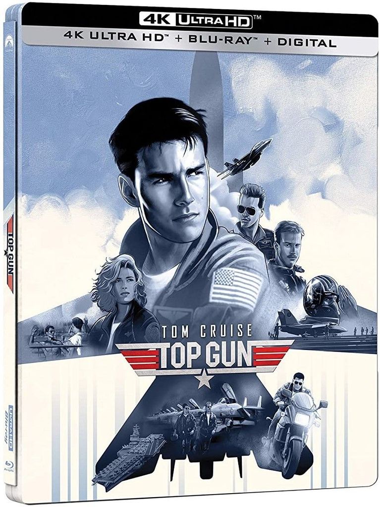 Top Gun 4K UHD Blu-ray Front Cover