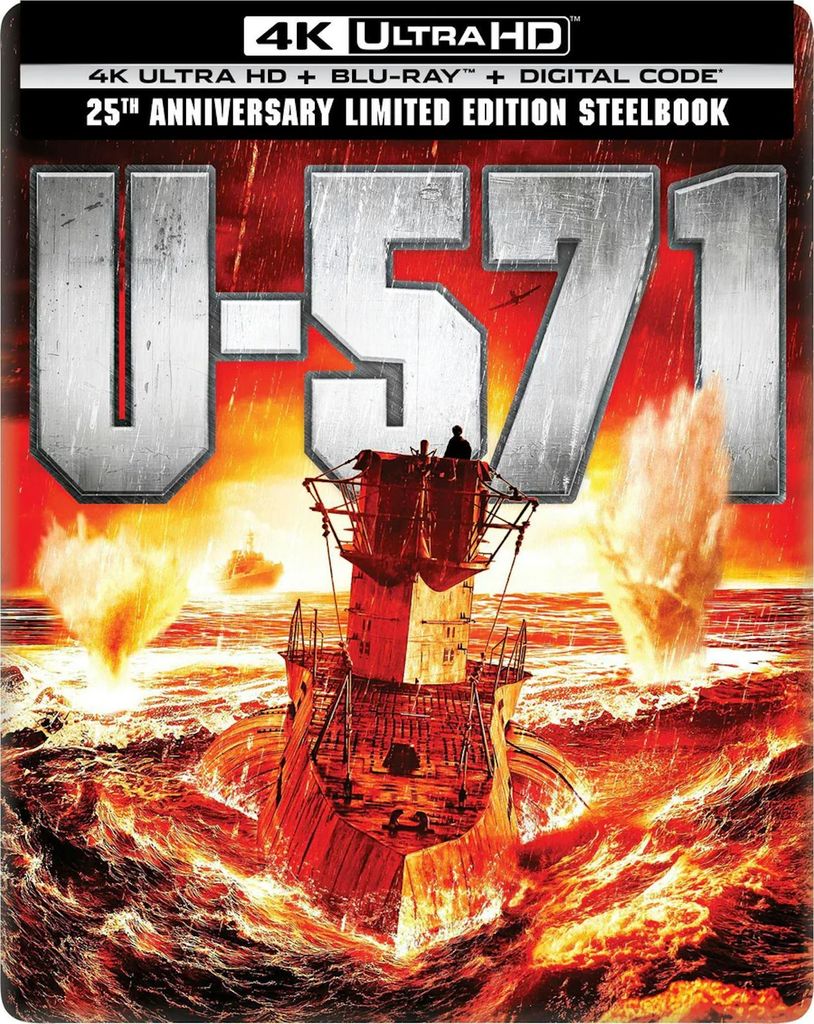 U-571 25th Anniversary 4K Blu-ray Arrives Nov 11 from Universal 0
