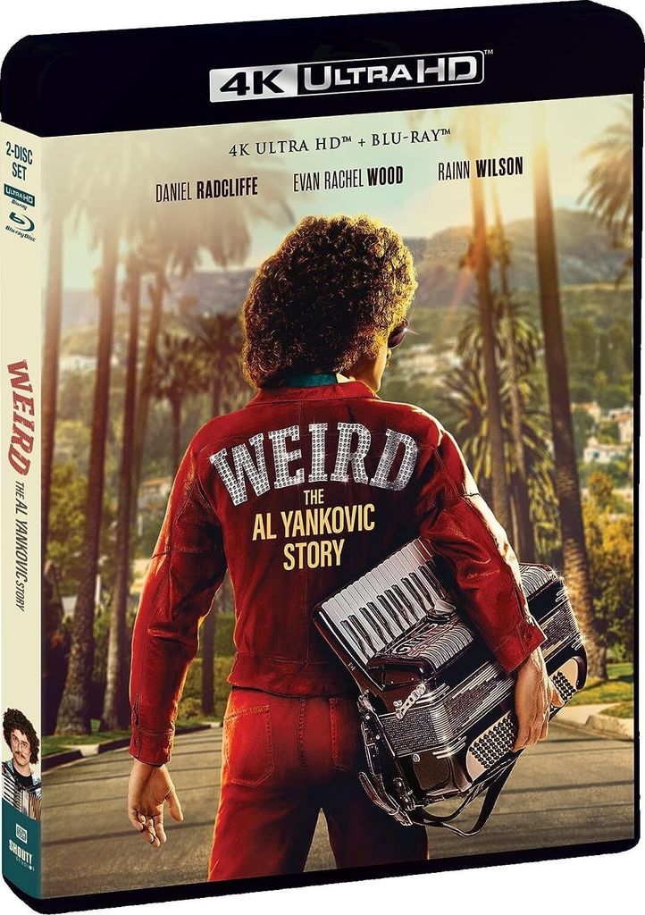 Weird: The Al Yankovic Story 4K UHD Blu-ray Slip Cover