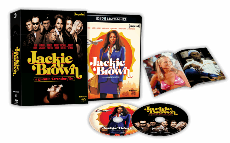 Jackie Brown 4K UHD + Blu-ray Arrives TBA from Imprint 0 Splash