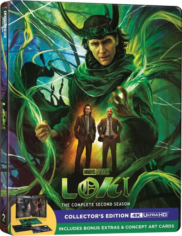 Loki 4K UHD Blu-ray Slip Cover