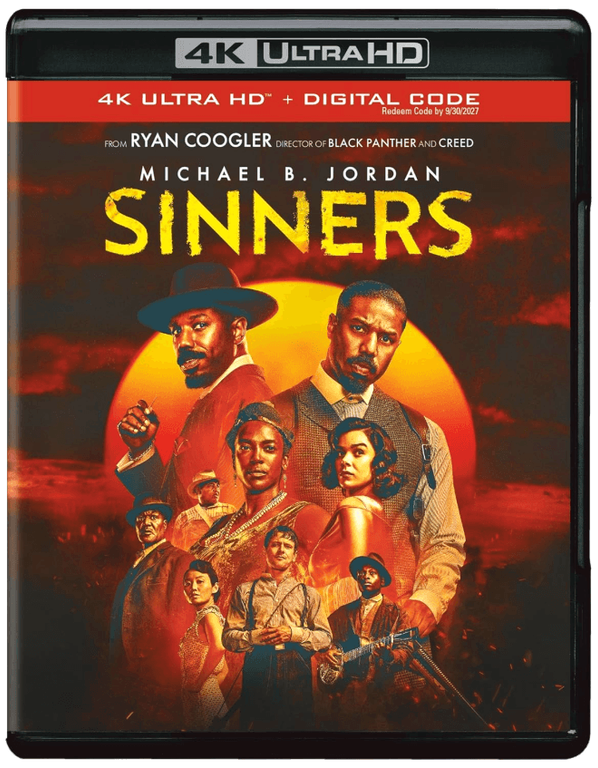 Sinners 4K UHD Blu-ray Front