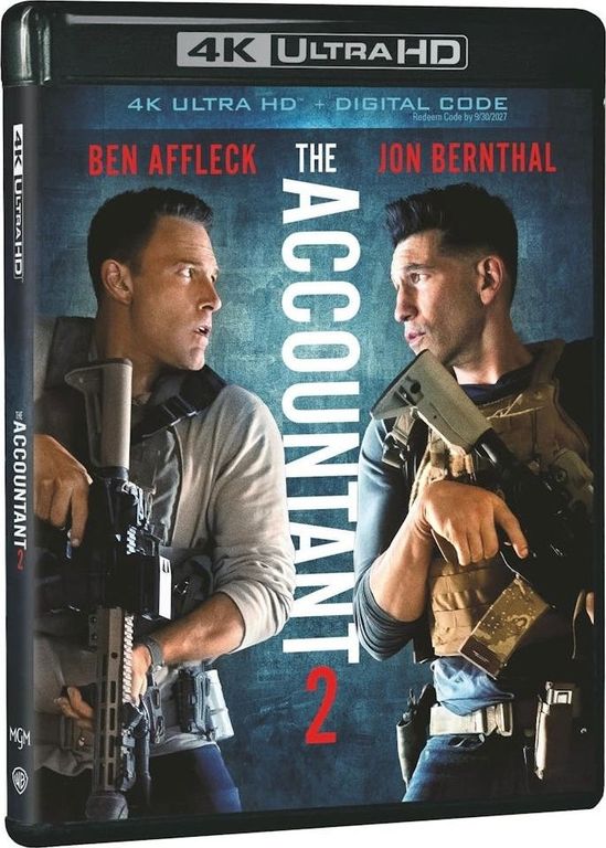 The Accountant 2 4K Blu-ray and Blu-ray Releases August 12 1