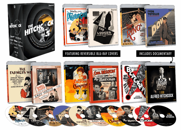 The Hitchcock Nine Blu-ray Arrives September from Imprint 0