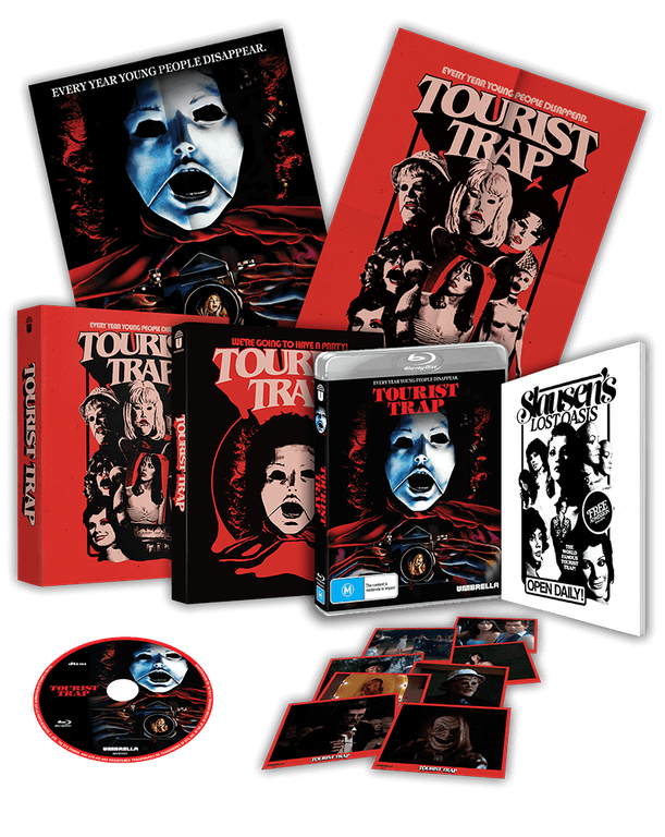 Tourist Trap (1979) Blu-ray Collector's Edition Arrives Jan 14 from Umbrella 0