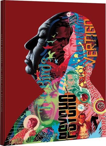 Alfred Hitchcock: The Iconic Film Collection 4K UHD Blu-ray Slip Cover