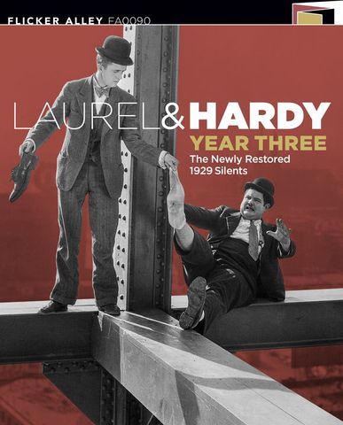 Laurel & Hardy: Year Three Blu-ray Arrives November 11 from Flicker Alley 0