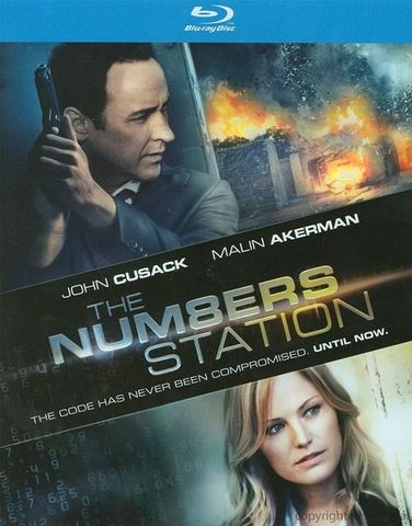 The Numbers Station Blu-ray Slip Cover