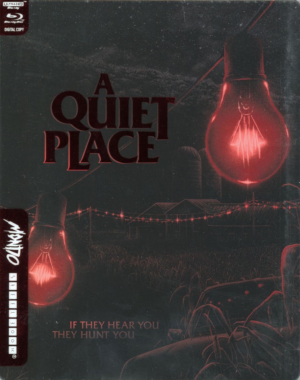 A Quiet Place 4K UHD Blu-ray Slip Cover