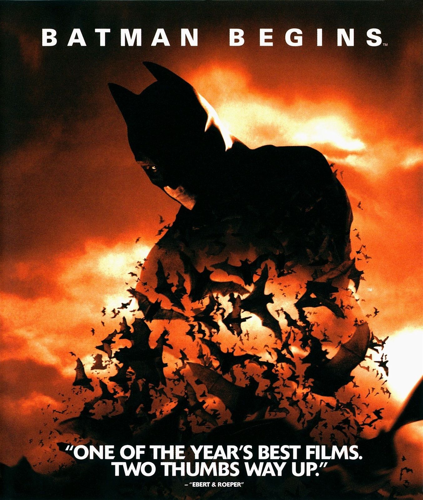 Batman Begins Blu-ray Slip Cover