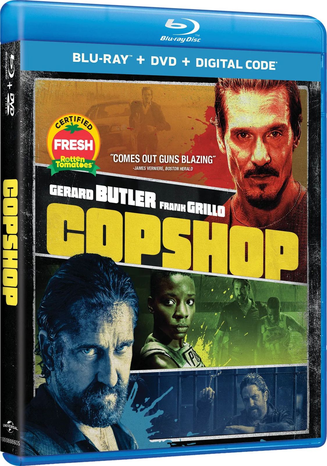 Copshop Blu-ray Overview Cover