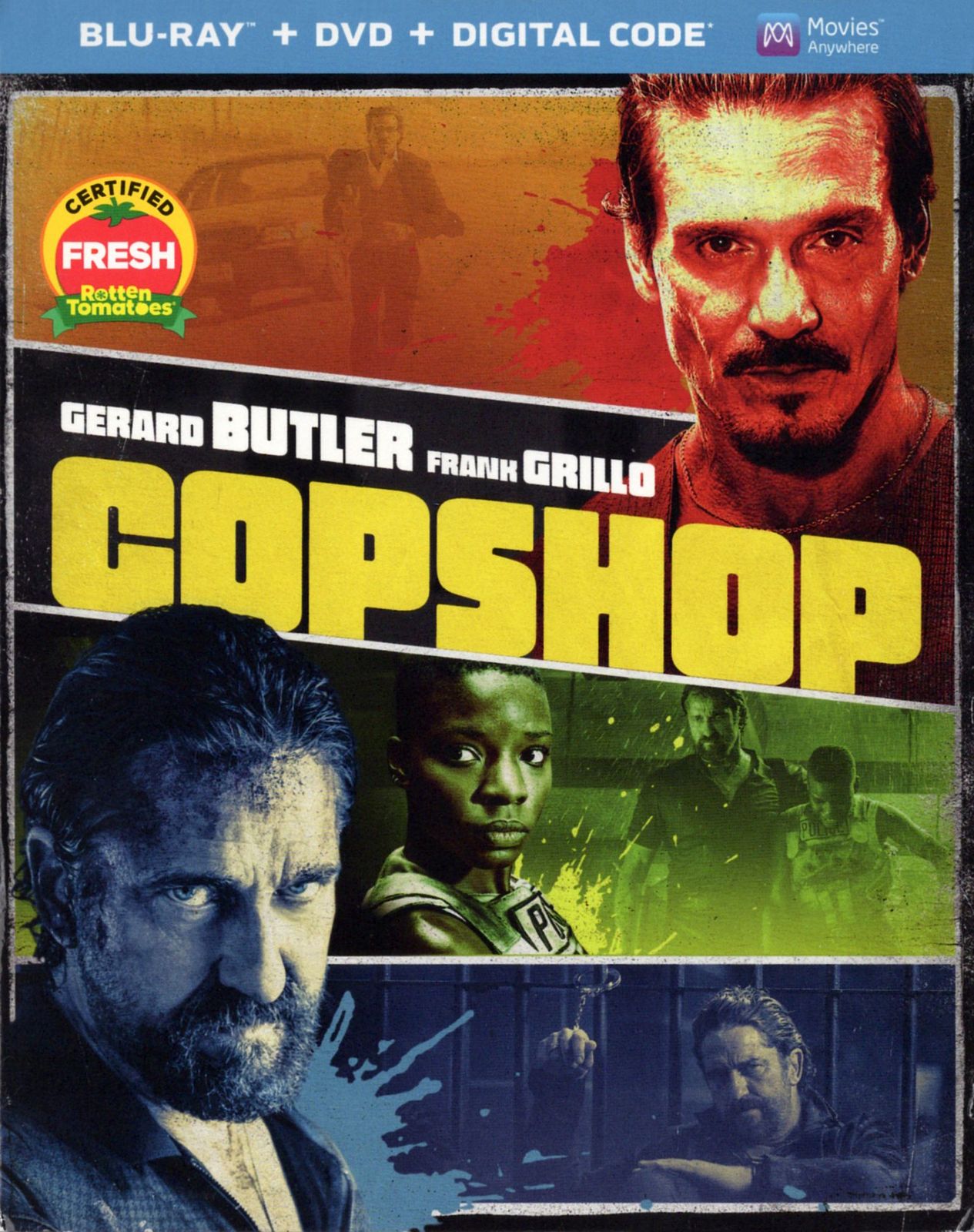 Copshop Blu-ray Slip Cover
