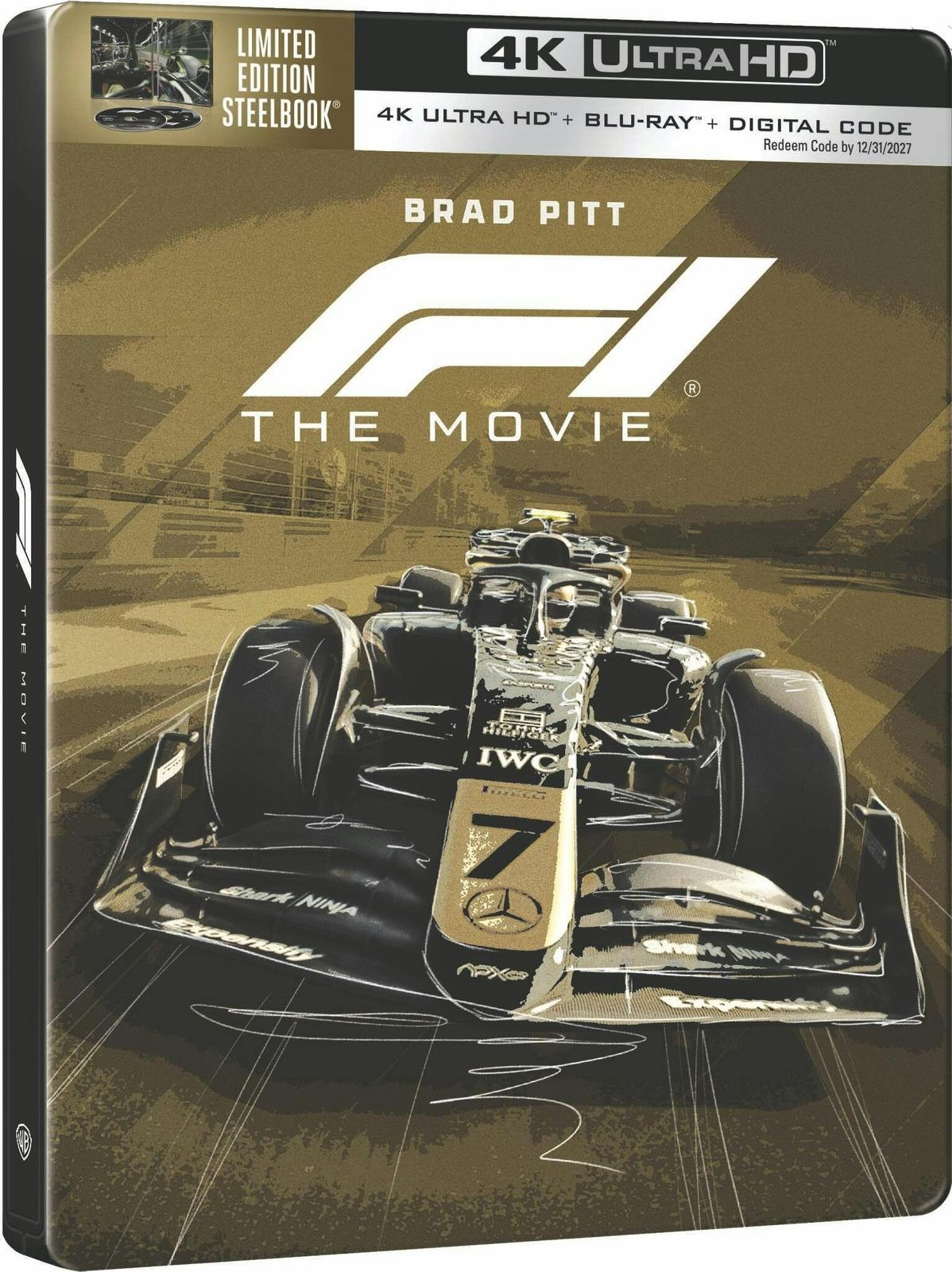 F1: The Movie 4K Blu-ray Arrives October 7 from Warner 0