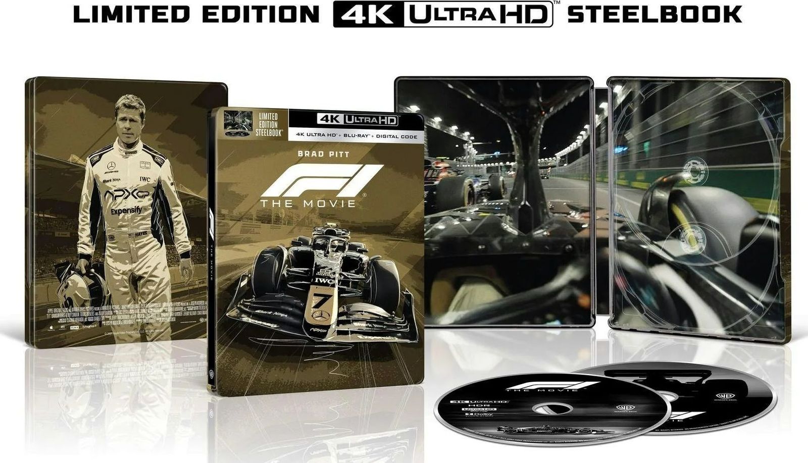 F1: The Movie 4K Blu-ray Arrives October 7 from Warner 0