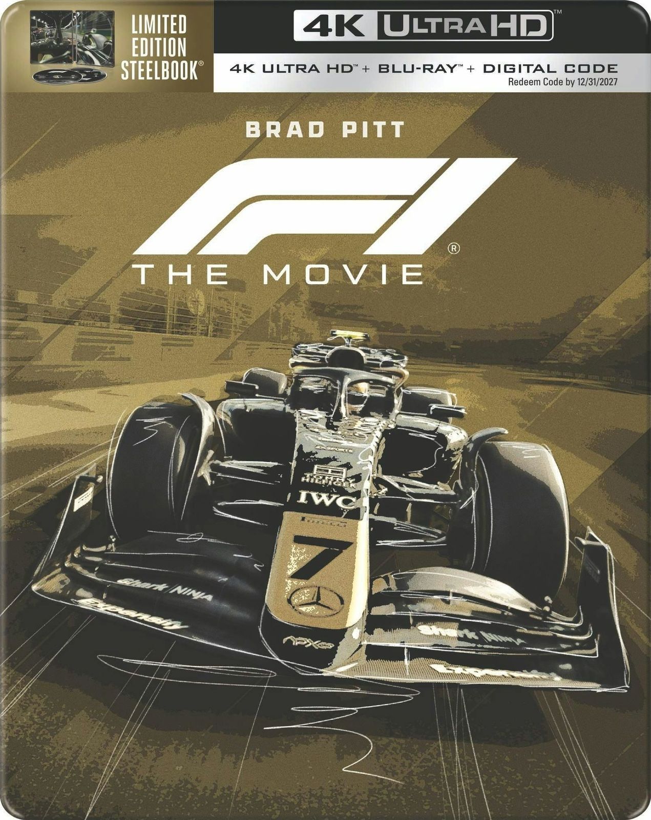 F1: The Movie 4K Blu-ray Arrives October 7 from Warner 1