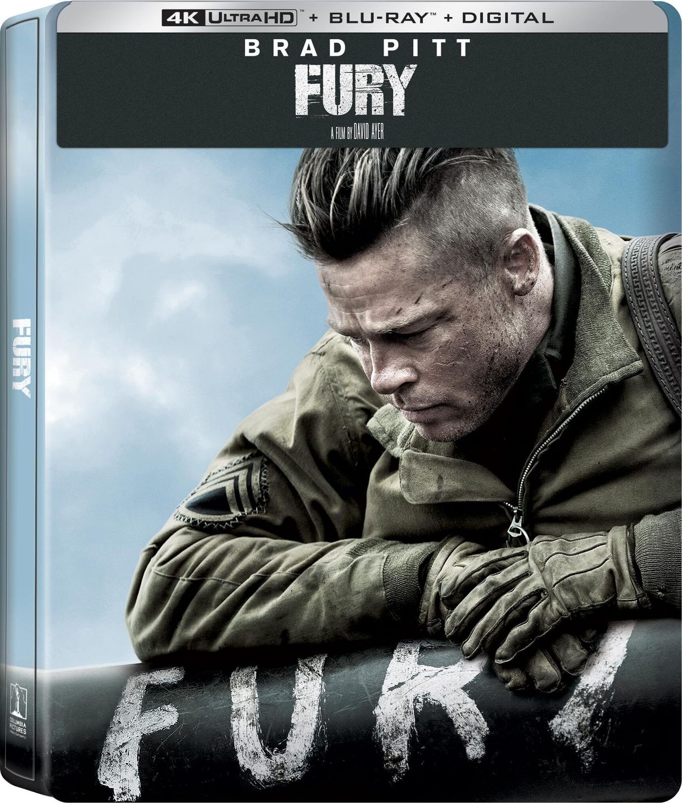 Fury 4K UHD Blu-ray Front