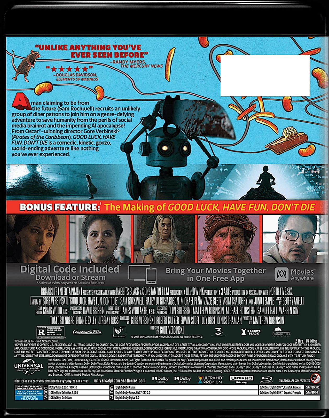 Good Luck, Have Fun, Don't Die is Making its Way to 4K Blu-ray
