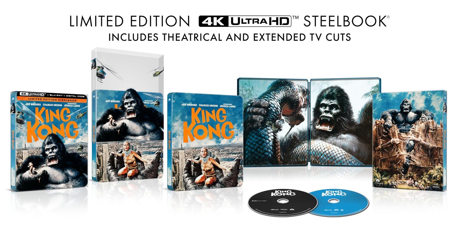 King Kong 4K UHD Blu-ray Overview Cover