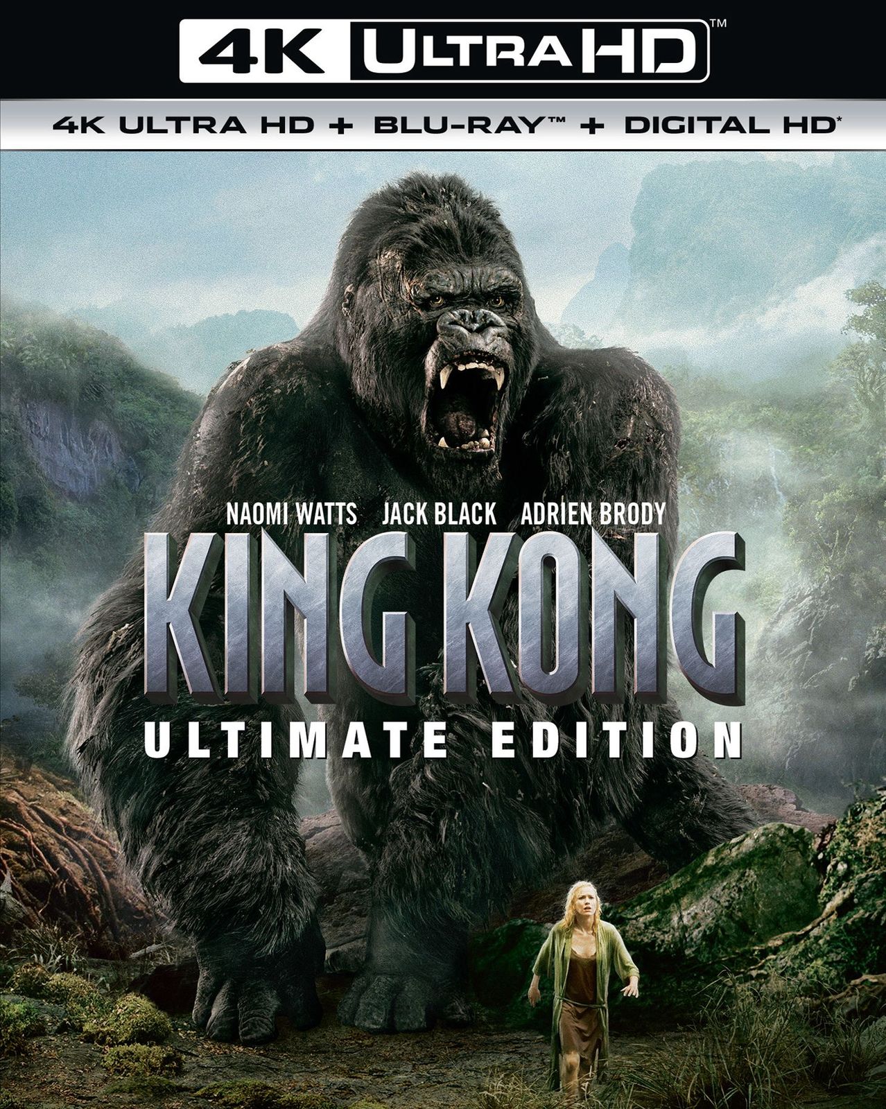 King Kong 4K UHD Blu-ray Slip Cover