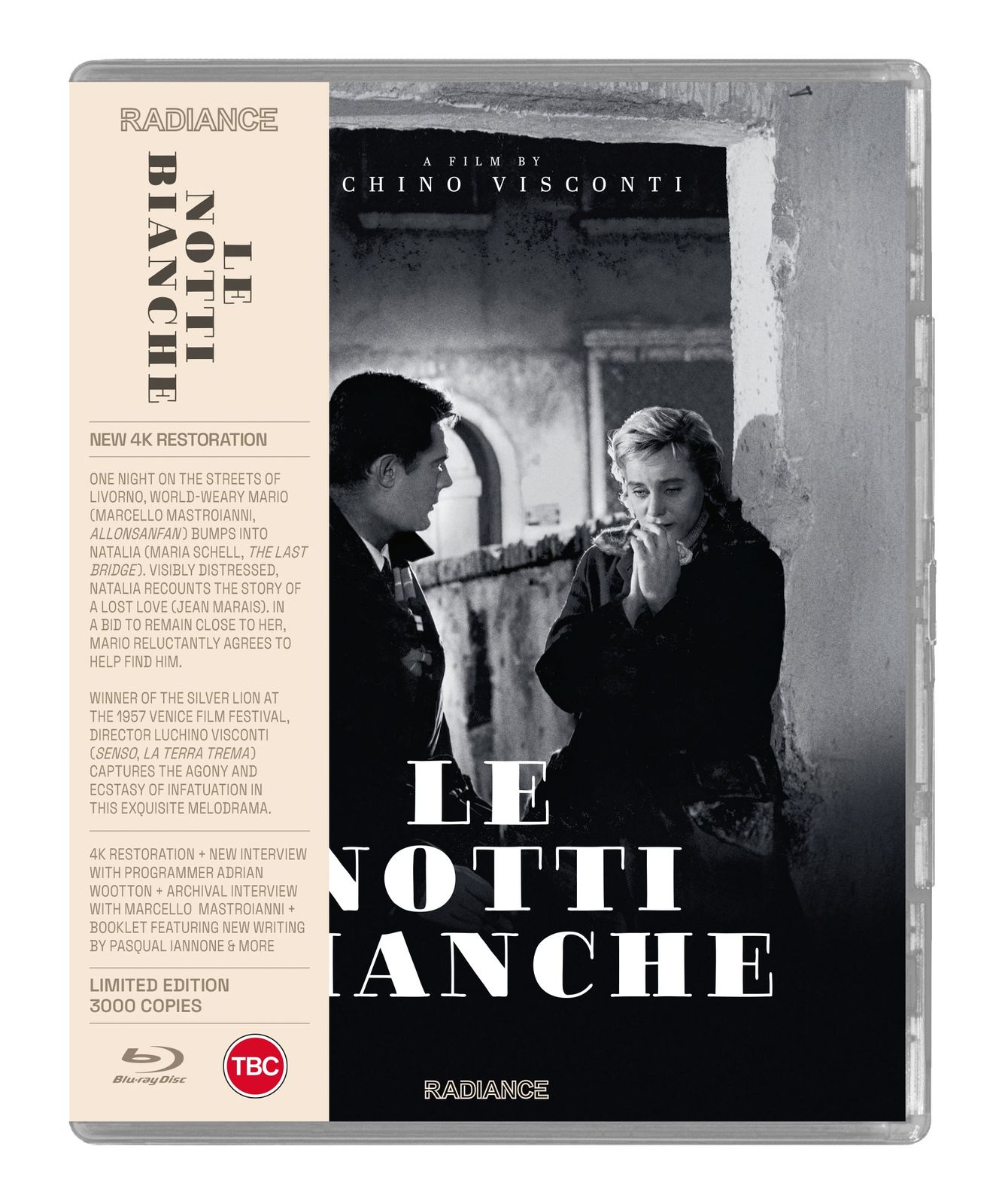 Le notti bianche Releases Dec 8 from Radiance Films 0