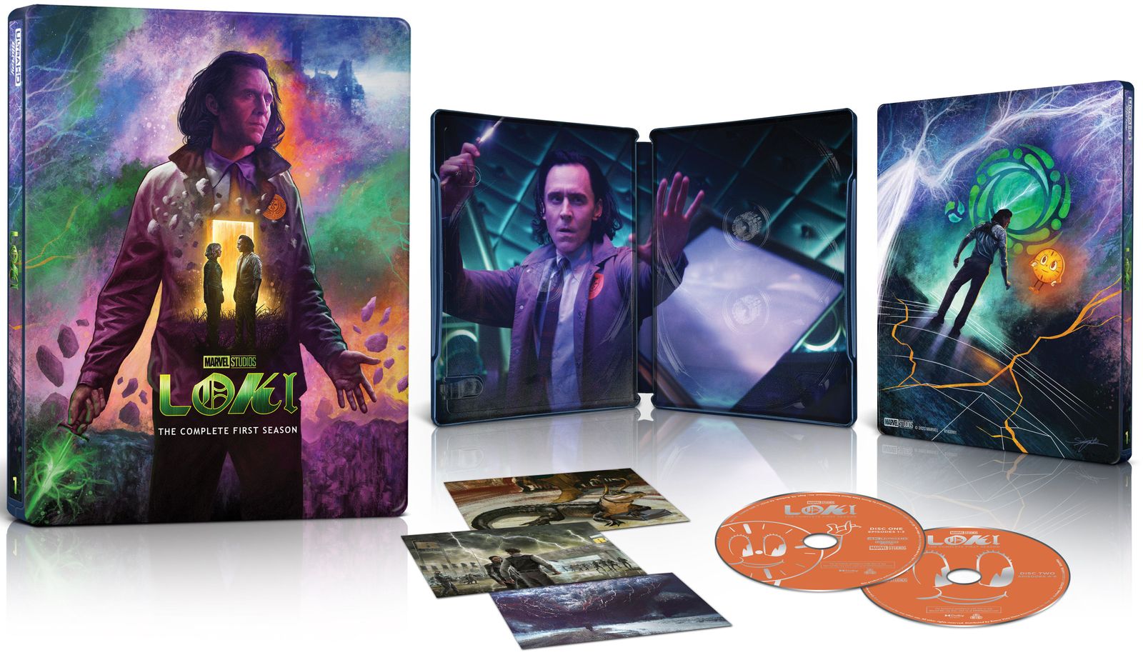 Loki: The Complete First Season 4K UHD Blu-ray Overview Cover