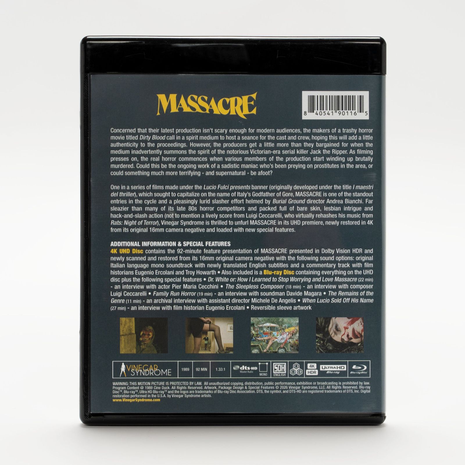 Massacre is Getting a Limited Edition 4K Blu-ray Release on April