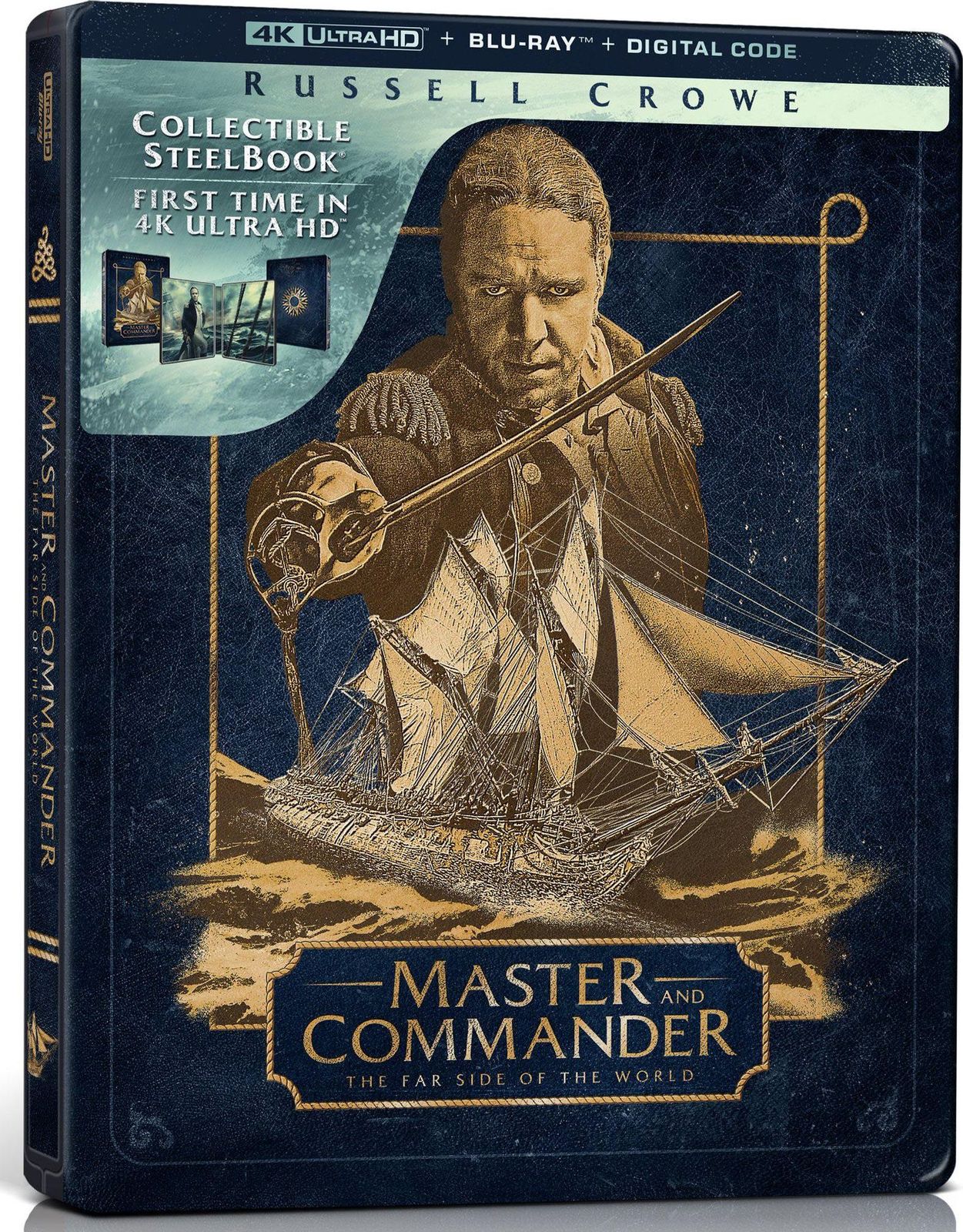 Master and Commander 4K UHD SteelBook Arrives August 5 0
